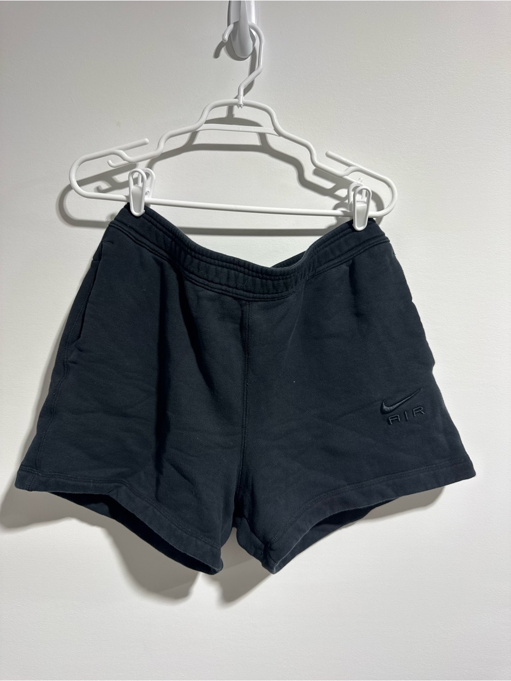 Men Nike Black Air Cotton Athletic Shorts Size L